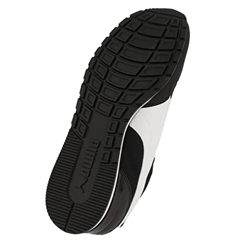 Tênis de Corrida ST Runner v2 SN BDP, Puma, Unissex, Preto/Branco, 39