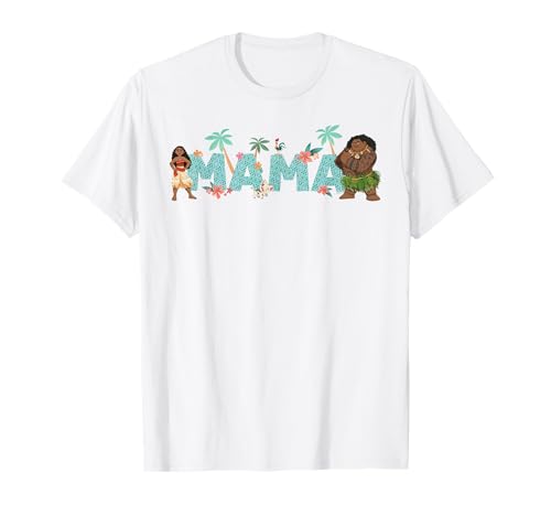 Image of Disney Moana & Maui Mama Family Trip Vacation Matching T-Shirt
