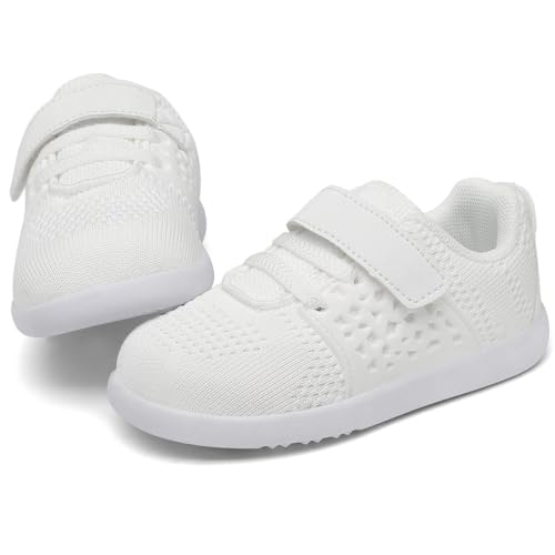 Nihaoya Baby Shoes Girls Boys First Walking Shoes Mesh Lightweight Toddler Cute Sneakers Flexible Sole 0-24 Month 2-3 Years Old