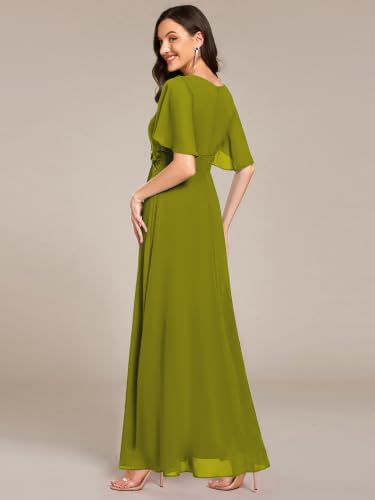 Image of Ever-Pretty Women's Applique Chiffon Formal Wedding Guest Dresses