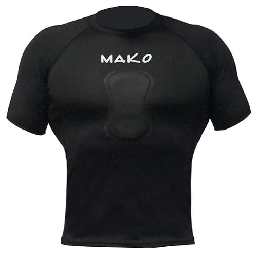 MAKO Spearguns Short Sleeve Rashguard with Chest Loading Pad (Medium)