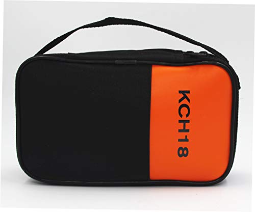 Testhelper Kch18 Soft Carrying Case Use For Handheld Multimeter,Phase Indicator,Thermometer, Calibrator,Clamp Meter #TOP2
