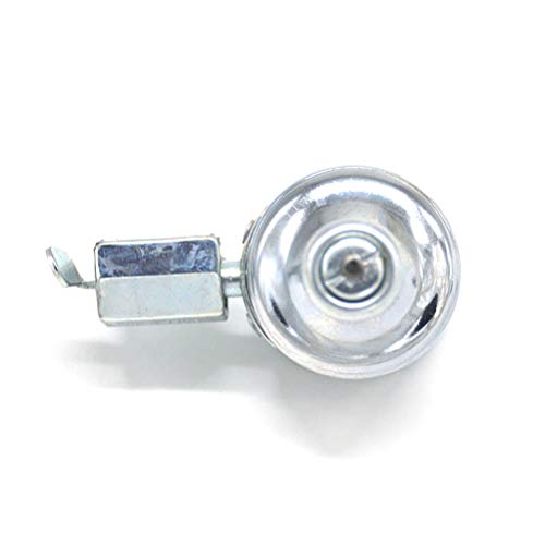Funien Dinamo de Fricción Motorizado con Generador de Luz para Entusiastas del Ciclismo (Plata)