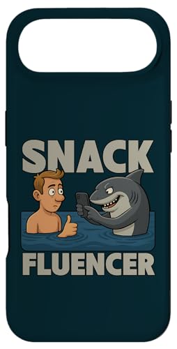 Snackfluencer Shark Meme \[VfBA ʟCtGT[ [A X}zP[X iPhone Air p