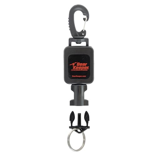 Rétracteur de lampe de poche Gear Keeper clip robuste enrouleur tactique américain