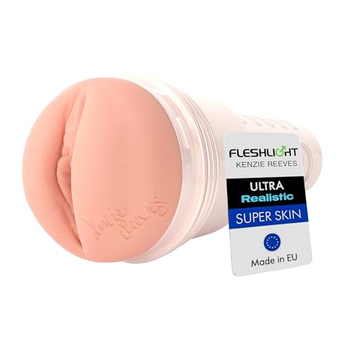 Fleshlight - Kenzie Reeves Creampuff - masturbateur discret et stable en matériau SuperSkin réaliste