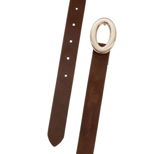 Image of Lucky Brand Women's Fashion Leather Belt | Stylish | Trend | Classic | Modern | Jean | Pant | Skirt | Dress