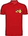 Camisetas EGB Polo Epi y Blas ochenteras 80´s Retro (Rojo, 5XL)