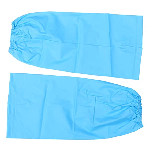 MUSISALY 1 Pair Waterproof Gaiters for Chair Leg Covers Rain Boots Covers Protectors Leg Rainwear Portable Air Conditioners Rain Boots Outdoor Leg Cover Shoe Covers Garden Blue