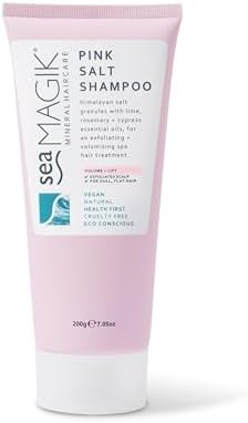 Sea Magik - Pink Salt Daily Clarifying Shampoo, Greasy and Fine Hair (200g)
