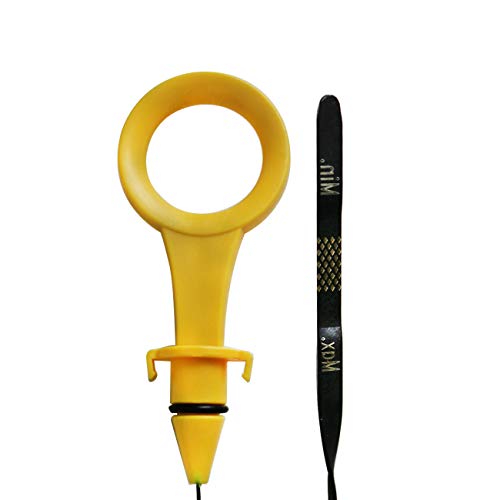 Engine Oil Level Indicator Dipstick For Audi Q5 2011-2015 2.0T Passat B6 06J115611F Petrol Indicator Oil Level Indicator Dipstick Gauge With Yellow Handle Automotive Replacement Engine Dipstick #TOP2