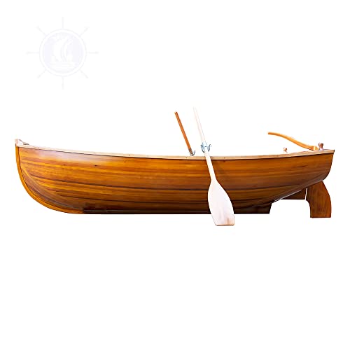 Wooden Boat USA K100M Little Bear Wooden Dinghy Matte Finish, Red