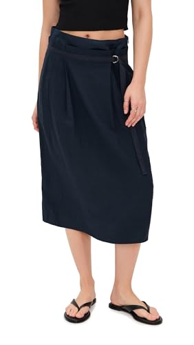 Vince Women's Double Waist D-Ring Skirt