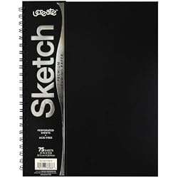 1 of UCreate Poly Cover Sketch Book, Heavyweight, 9