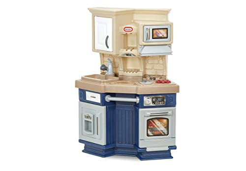 Little Tikes Super Chef Kitchen Blue & Cream, 14.00 L X 28.00 W X 40.00 H Inches #TOP1