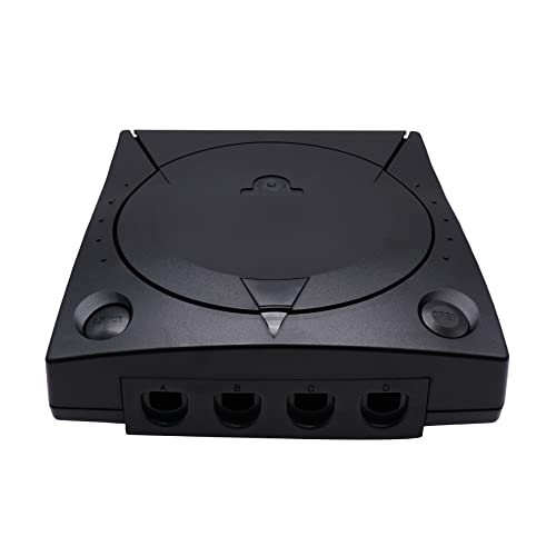 Image of Hzxkqmil Replacement Shell for SEGA Dreamcast DC Retro Video Game Console, Plastic Housing Case Accessories for Dreamcast DC, Black