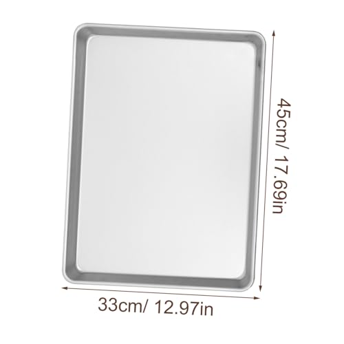 Plaque de cuisson en alliage d'aluminium rectangulaire antiadhésive compacte iplusmile - 3
