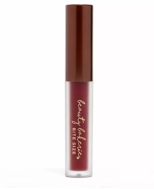 Beauty Bakerie Bitesized Lip Whip Liquid Lipstick for Women, Hydrating Moisturizer Lip Gloss Lip Tint, Long Lasting Waterproof Lip Stain Matte or Metallic, 2.5mL, Cranberry Stiletto