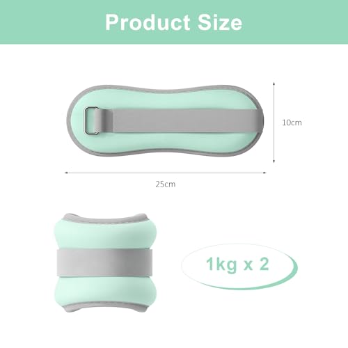 Ankle Weights avec Sangle Fixe pour Marche et Fitness - 2