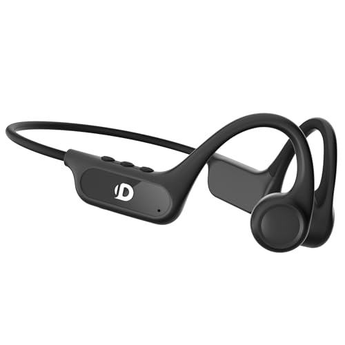 DEMICEA Open Ear Bone Conduction Headphones for Running - Bluetooth 6.