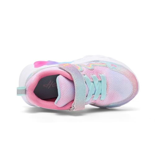 HEVA Girls Boys Lightweight Mesh Sneakers Casual Athletic Shoes Breathable Running Tennis Shoes Toddler/Little Kids3