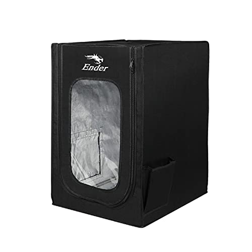 Boîtier d'imprimante 3D ignifuge Cocoarm 28,3x23,6x18,9 pouces pour Ender 3 et CR 100