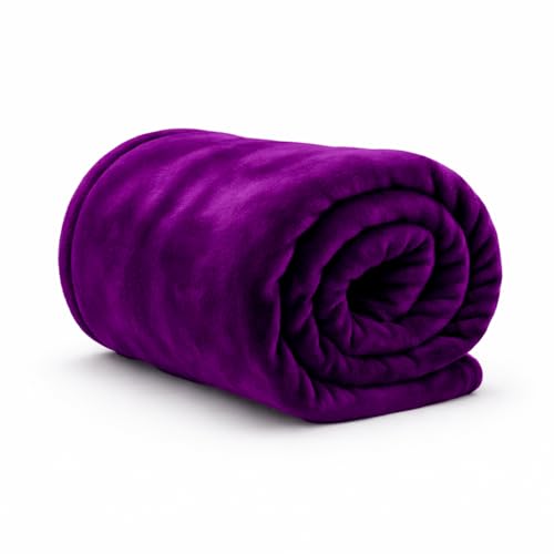 Rohi Luxury Fleece Throw Blanket King Size - Super Soft Warm