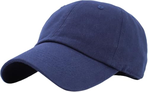 KB-LOW NAV Classic Cotton Dad Hat Adjustable Plain Cap....