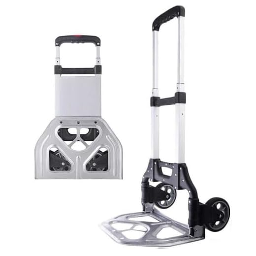Portable Iron Folding Trolley for Heavy Loads