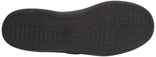 Clarks Women's Sillian 2.0 Soul Mary Jane Flat, Solid Black Textile, 100 W Us #TOP3