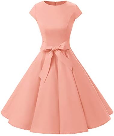 Dressystar Sukienka na studniówkę w stylu lat 50. w kropki i w jednolitym kolorze