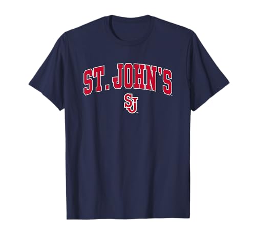 St. John's Red Storm Arch Over Navy Officially Licensed T-Shirt