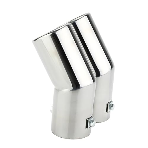 Tubo de escape doble para VW Jetta 1998-2004 en acero inoxidable 2