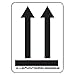 Arrows Label, 1-3/4inx2-3/8in, Paper, 500