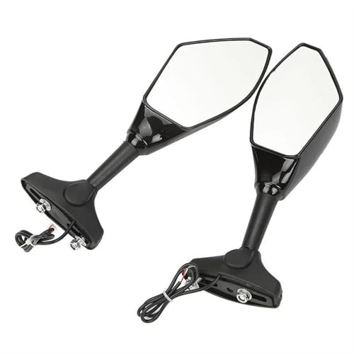 Retrovisores CBR1000 para rutas nocturnas seguras con intermitentes y visión antirreflejo