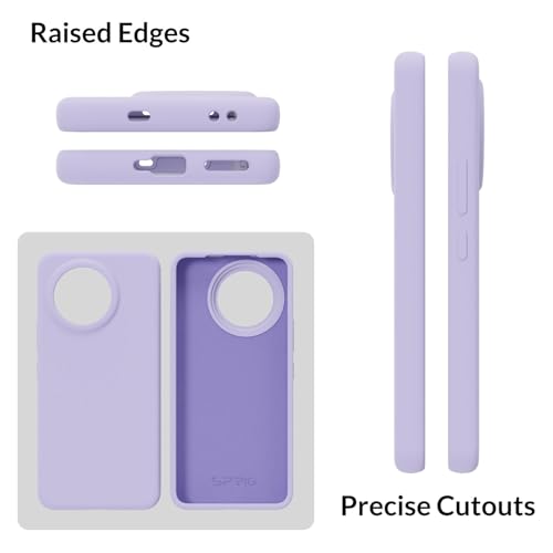 Image of SPRIG Compatible with Mi 14 CIVI Premium SilkTone Back Cover Drop Tested Shock Proof Mobile Case for Men, Women, Boys and Girls with Camera Protection (Light Purple)