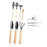 BESPORTBLE 10pezzi Strumento Per Piantare Piante Grasse Kit Per Trapiantare Fiori Mini Kit Per Piantare Strumento Per Coltivazione Di Piante