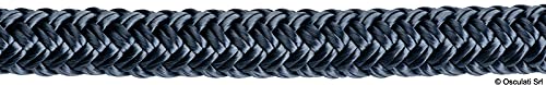 Amarre OSCULATI Double Tresse Bleue 8 mm pour éviter le ragage au port