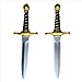 RenLarp Medieval Knight Weapons for LARP Costume Halloween (Gold)