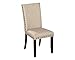 Signature Design by Ashley Rokane Dining Room Upholstered Chair Set of 2, Beige