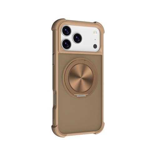 Coque silicone rigide magnétique or désert compatible avec iPhone 17 Air