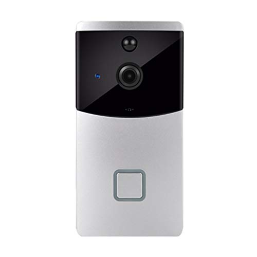 Mini Video Türsprechanlage Türklingel Gegensprechanlage,720P HD WiFi Kamera PIR Bewegungserkennung Sprechanlage Unterstützung Automatisch