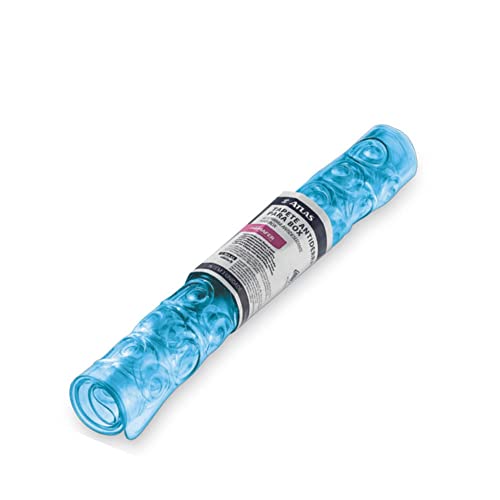 Tapete Box Banheiro Antiderrapante Com Ventosas Azul