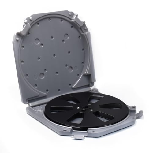 Boîte de rangement pour bande 7 pouces avec bobine 6 trous étui de protection robuste modèle B