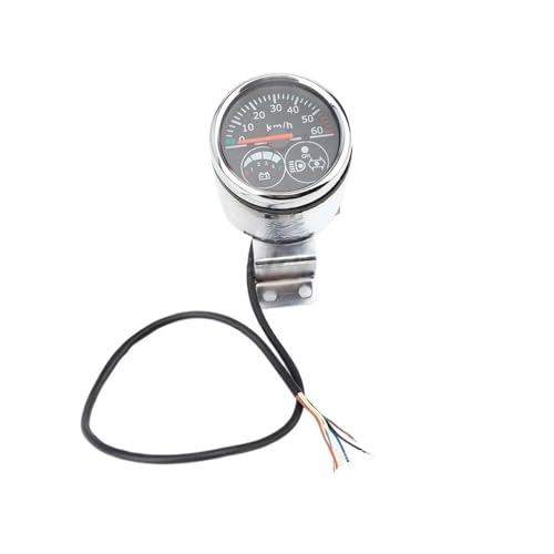 Niveau d'huile et odomètre de vitesse moto numérique haute précision 36V et 48V