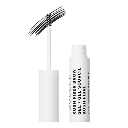 Milk Makeup KUSH Fiber Brow Gel, Cypher (Cool Very Dark Brown/Black) - Thickening Brow Gel - Soft, Flexible Hold - Vegan, Cruelty Free