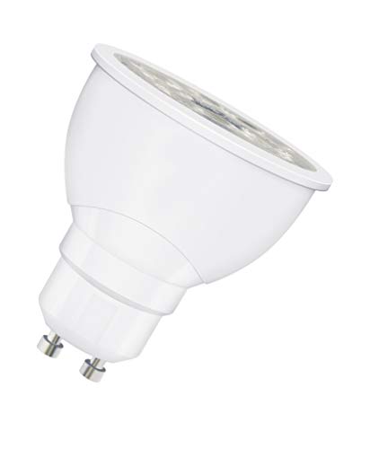 Image of LEDVANCE LED reflector lamp , Base: GU10 , Warm White , 2700 K , 4.50 W , replacement for 50 W Reflector lamp , frosted , SMART+ Spot GU10 Dimmable [Energy efficiency class [AGGR] A+]