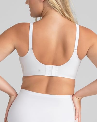 Image of HONEYLOVE Bras for Women - Crossover Bra with No Underwire - Comfortable Wireless Support