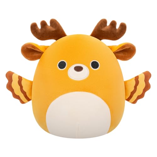 Squishmallows Original Adopt Me! 8-Inch Caelum Cervi Plush - Little Ultrasoft Official Jazwares Plush - Exclusive Virtual Item Code Included