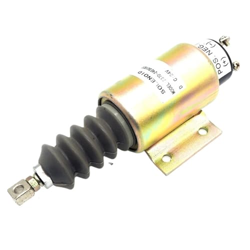 Solénoïde d'arrêt de carburant 24V électrovanne extinction 2370-24ESU1B5S - 6
